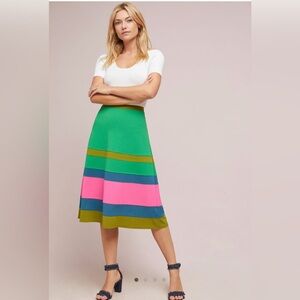 Tracy Reese Catania Colorblock Skirt